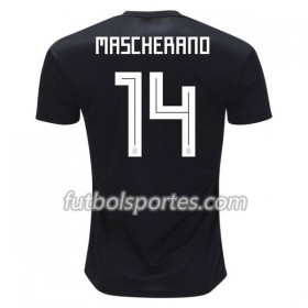 Camisetas Argentina Mascherano 14 Segunda Equipacion Mundial 2018
